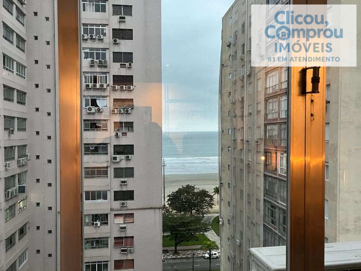 Apartamento à venda em Santos, Boqueirão, com 1 quarto, 38m²