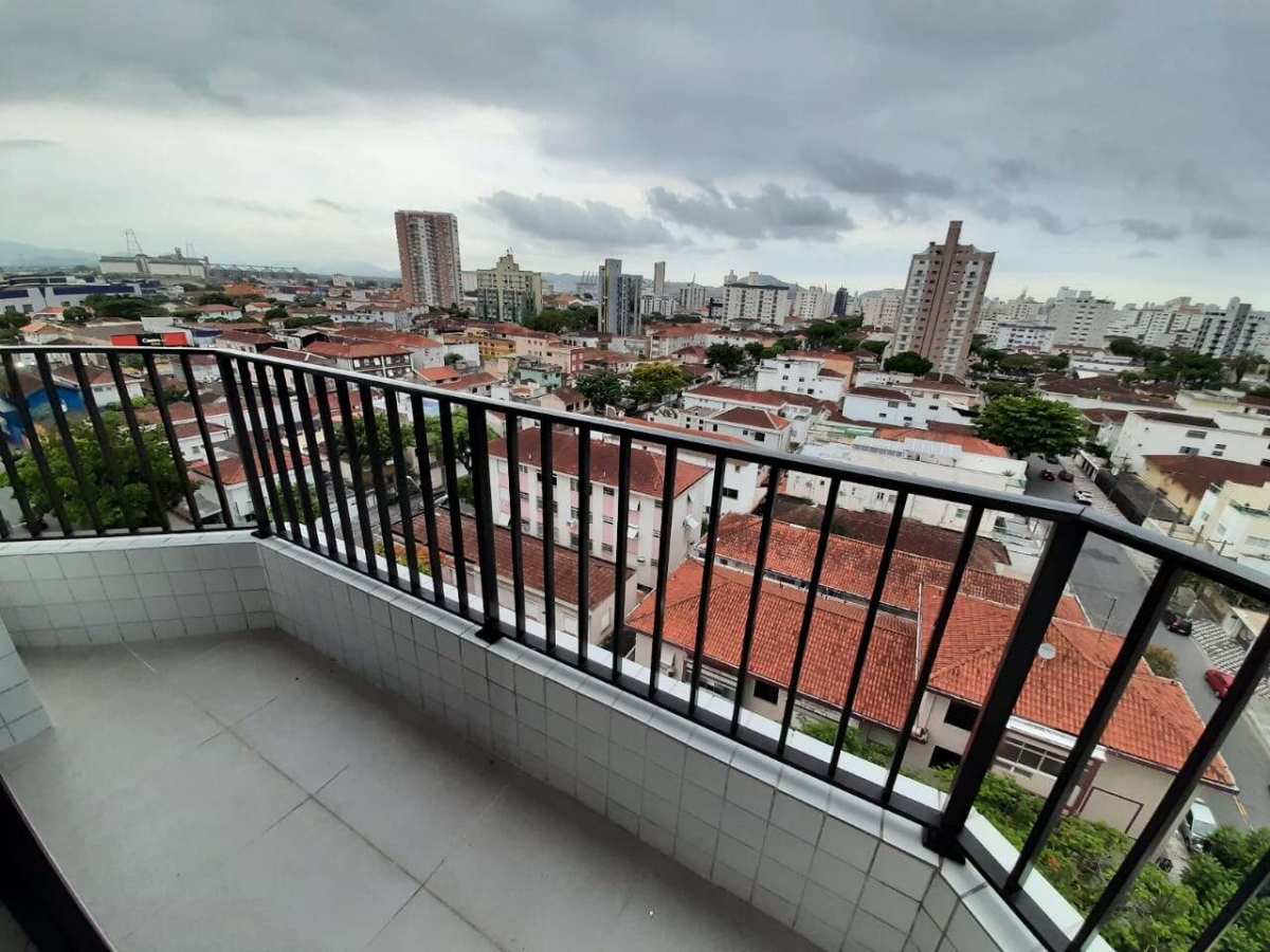 Apartamento de luxo à venda em Santos, Boqueirão, com 3 quartos, 123m²